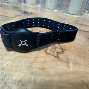 Orangetheory Black Arm & Wristband with Perforated Design